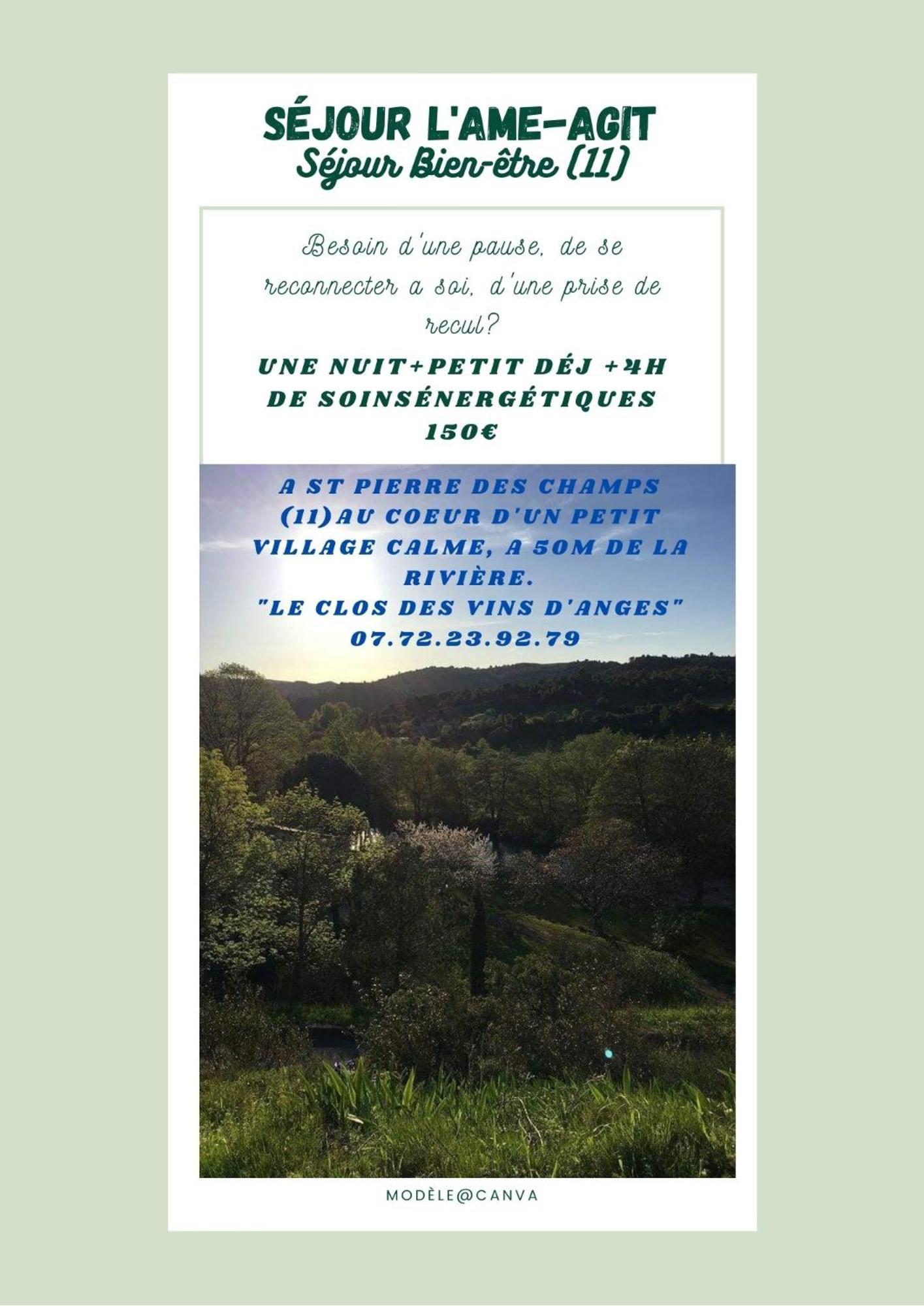 Saint-Pierre-des-Champs Chambre D'Hote Au Jardin Le Clos Des Vins D'Anges المظهر الخارجي الصورة