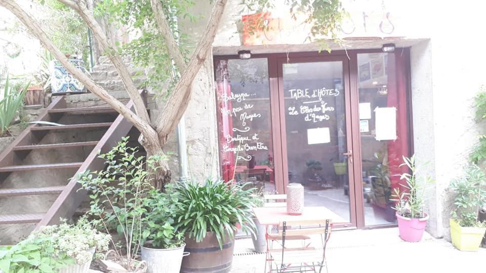 Saint-Pierre-des-Champs Chambre D'Hote Au Jardin Le Clos Des Vins D'Anges المظهر الخارجي الصورة